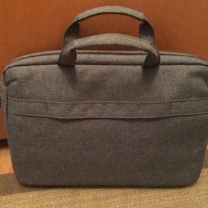 Laptop Bag 15.6 Inch Briefcase Shoulder Bag Water Repellent Laptop Bag, Grey